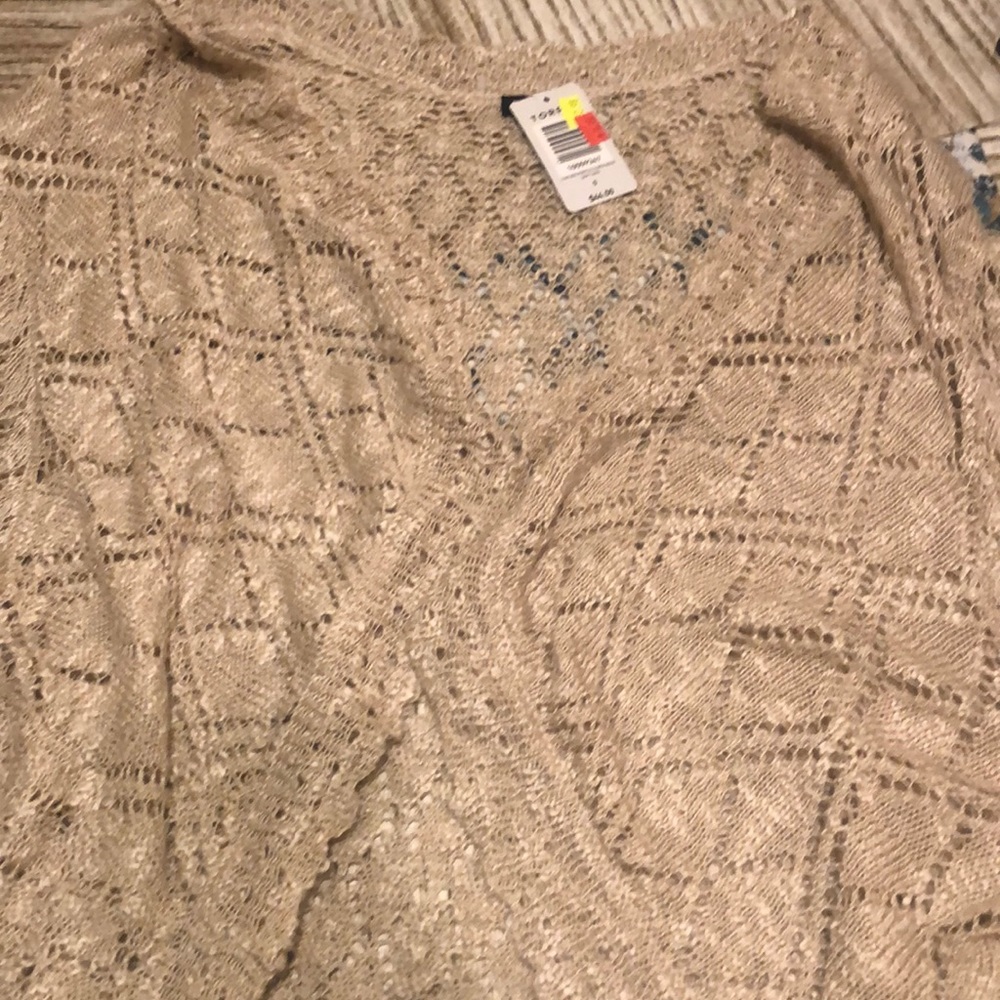 Torrid champagne color shrug